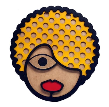 Decoração MDF pintado