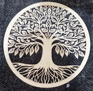 Árvore da Vida MDF cru