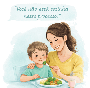 você não está sozinha nesse processo