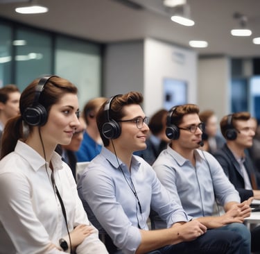 A man and a woman playing a game on the nintendo wii