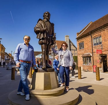 orasul lui Shakespeare cu Aescopera Anglia