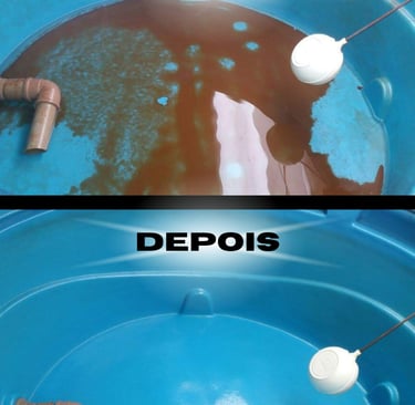 limpeza de caixa d'agua
