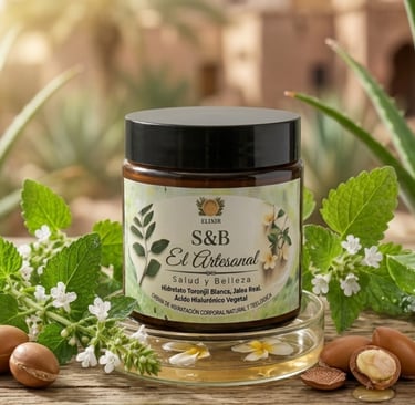 S&B El Artesanal Crema Facial de hidratación botánico sin químicos antiarrugas