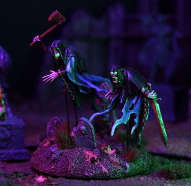 nighthaunt miniatures leds conversion
