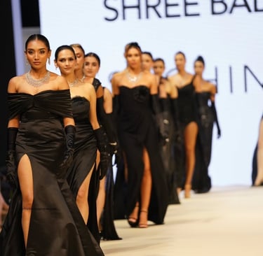 Priya Fashions designs Stunning collection runway black dress elegant dress evening dress gorgeous