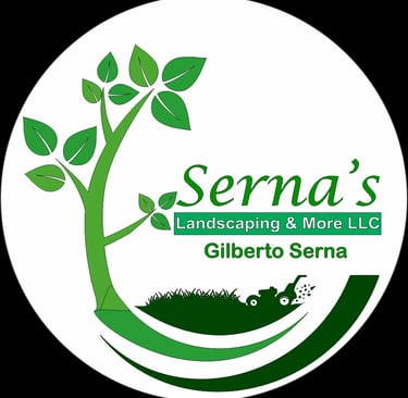 a logo for a landscaping company