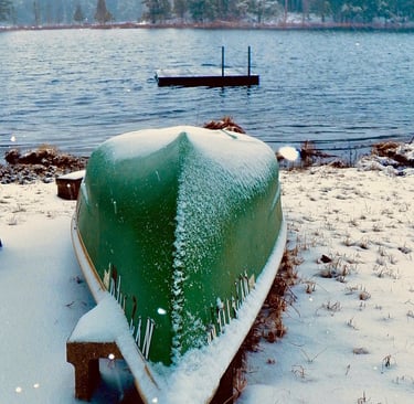 Too Cold To Canoe Today
