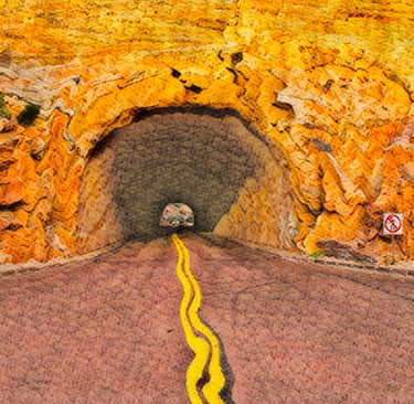 Strange curves in the road