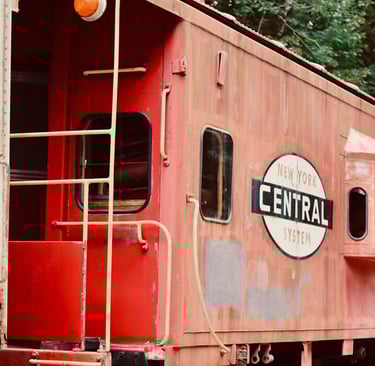 Old New York Central Caboose
