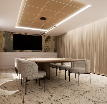 Visuel salle de réunion Terracity Orgères