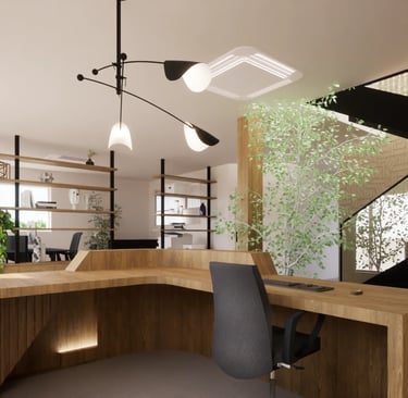 Visuel hall d'accueil Terracity Orgères