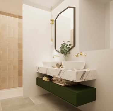 Visuel salle de bain rénovation Guer