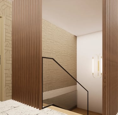 Visuel hall escalier Terracity Orgères