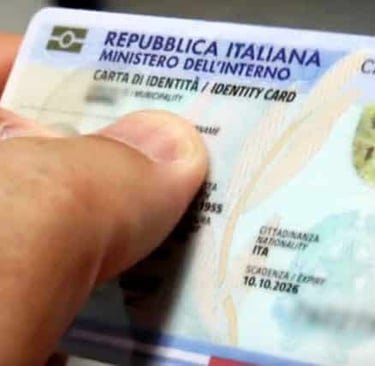 carta identidad italiana desde chile