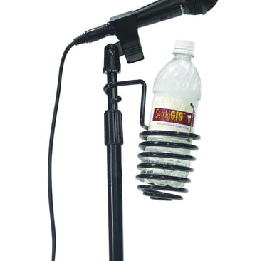SwirlyGig SG1000 Original Drink Holder for 1/2 Tubing, Black
