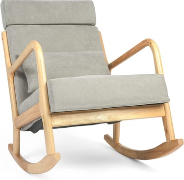 Rocking Chair Accent Single Sofa Rocker Upholstered Lounge Armchair