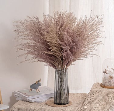 Natural Dried Flower Bouquet Flores Pampas Bunch Wedding Home Decor