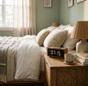 Mantener un horario regular para dormir y despertar