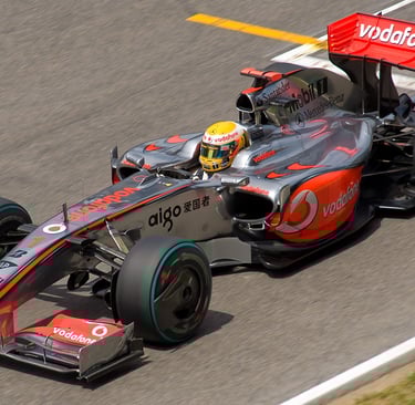 McLaren Mercedes MP4-24 F1 Racing Car