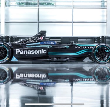 Jaguar Racing 1st Gen Formula E Racing Car