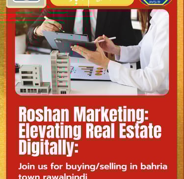 a business flyer for rosham marketing