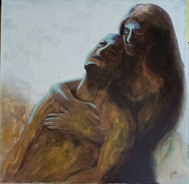 Originalkunst reconnection von Janina Jaeckel