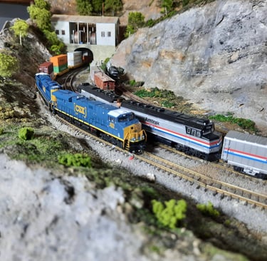 A meet at Connaught Tunnel on our main layout