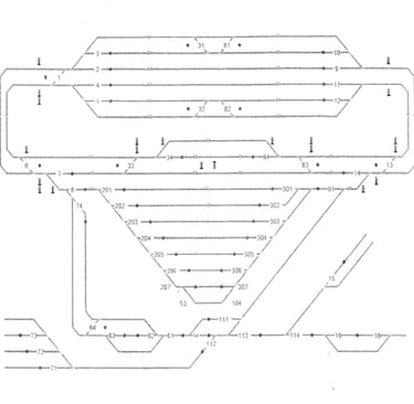 Wishram track plan