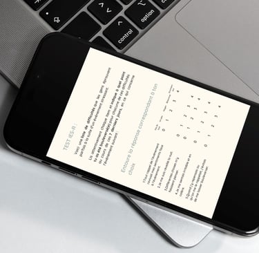 ecran de telephone pour un diagnostic de trouble de stress post-traumatique