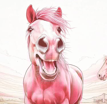 le hennissement chez le cheval