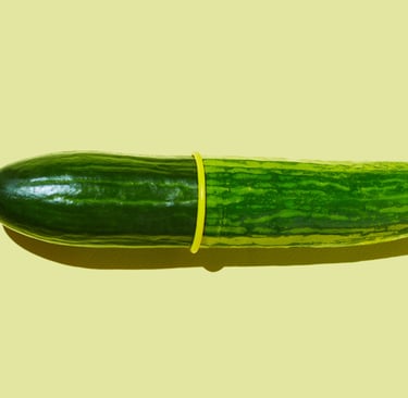 Pepino com condom