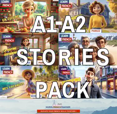 A1-A2 French Stories Pack