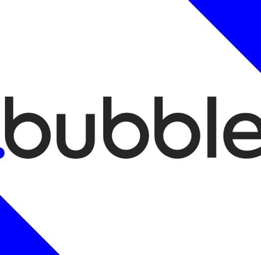 bubble logo cover