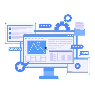 Graphic web development