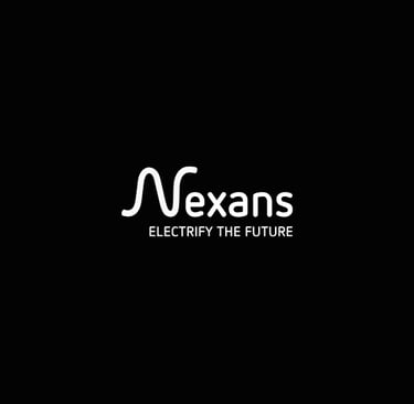 Nexans logo - wereldwijde leverancier van kabeloplossingen