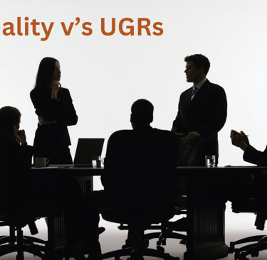 Personality versus UGRs