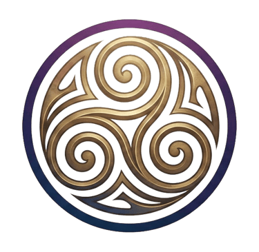 Triskle logomarca Druidesa