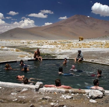 Termas de Polques in Bolivia