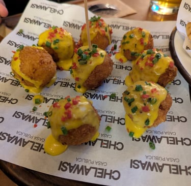 8 Ball croquettes at Chelawasi Public House