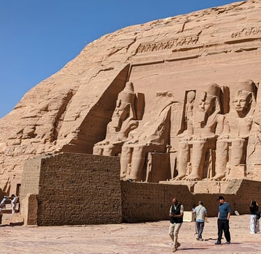 Temple of Ramesses II at Abu Simbel