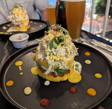 Causa Limeña at Kauza Miraflores Lima