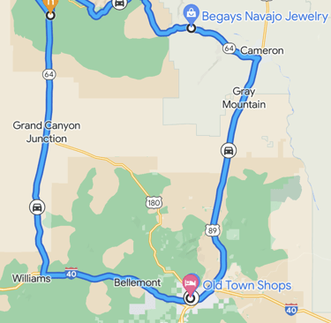 Self-Drive Day 4 visiting the Grand Canyon National Park