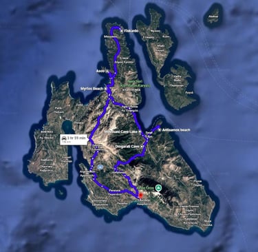 The Best of Kefalonia self-drive daytrip