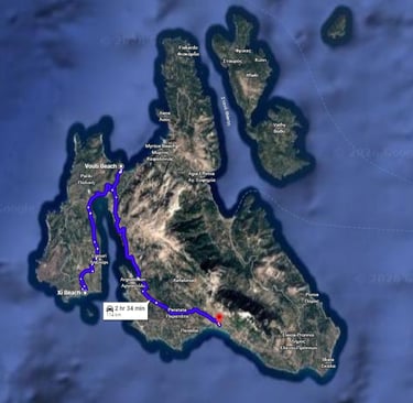 Daytrip beach hopping in Kefalonia