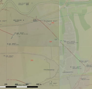 Combined mine plan of the Lower Five Foot Coal