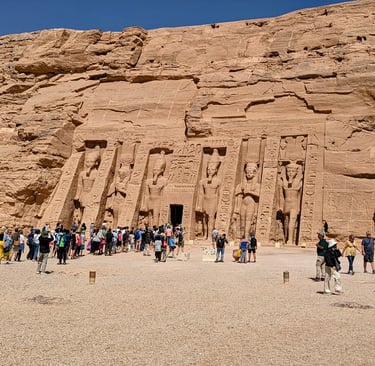 Temple of Queen Nefertari at Abu Simbel