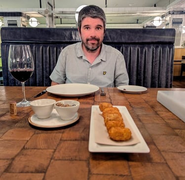 Iberian Ham Croquettes at Lomo Alto