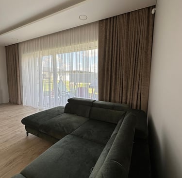 užuolaidos svetainei