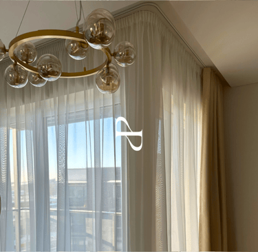 interjero dizainas užuolaidos