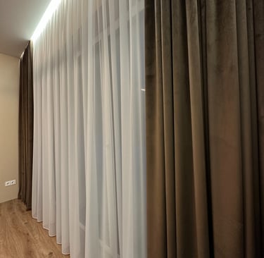 veliurinės užuolaidos